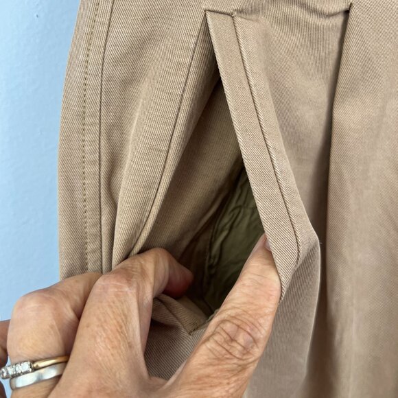 Everlane The Way-High Drape Trouser Pant Size 6 Short Wide Leg - Picture 5 of 9